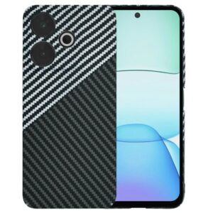 Techsuit Xiaomi Redmi 13 / Poco M6 4G Carbonite Fibershell Θήκη Σκληρή - Stealth Gray