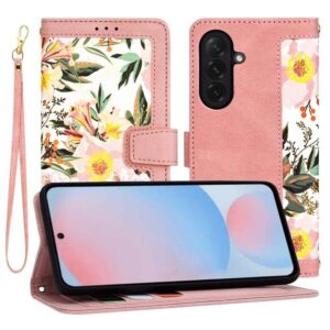 Techsuit Samsung Galaxy A55 5G Flipcraft Θήκη Βιβλίο - Sweetheart Pink