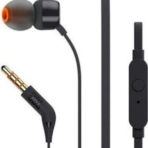 Handsfree JBL T-110 in-Ear Headphones stereo Black