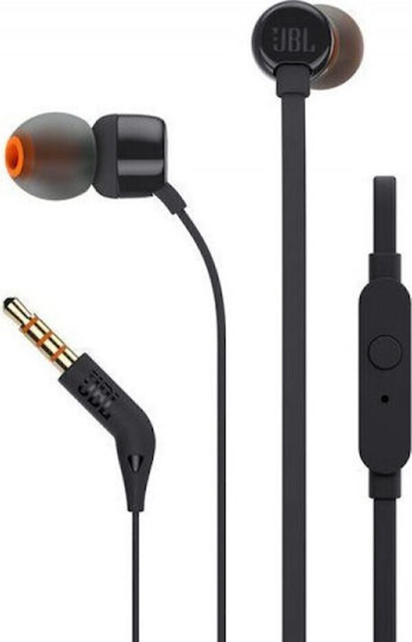 Handsfree JBL T-110 in-Ear Headphones stereo Black