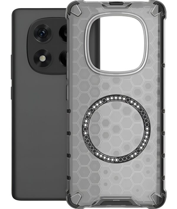 Techsuit Xiaomi Redmi Note 14 Pro 4G HoneyComb Shield Θήκη Σκληρή με Magsafe - Black