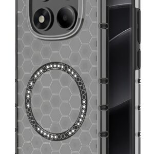 Techsuit Xiaomi Redmi Note 14 Pro 4G HoneyComb Shield Θήκη Σκληρή με Magsafe - Black