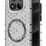Techsuit Xiaomi Redmi Note 14 Pro 4G HoneyComb Shield Θήκη Σκληρή με Magsafe - White