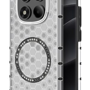 Techsuit Xiaomi Redmi Note 14 Pro 4G HoneyComb Shield Θήκη Σκληρή με Magsafe - White
