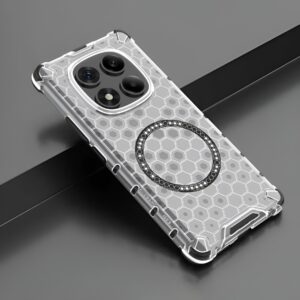 Techsuit Xiaomi Redmi Note 14 Pro 4G HoneyComb Shield Θήκη Σκληρή με Magsafe - White