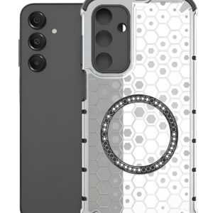 Techsuit Samsung Galaxy A16 4G / A16 5G MagSafe HoneyComb Shield Θήκη Σκληρή - White