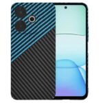 Techsuit Xiaomi Redmi 13 / Poco M6 4G Carbonite Fibershell Θήκη Σκληρή - Blue Pulse