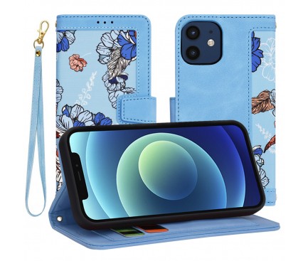 Techsuit iPhone 16 FlipCraft Θήκη Βιβλίο - Vibrant Blue