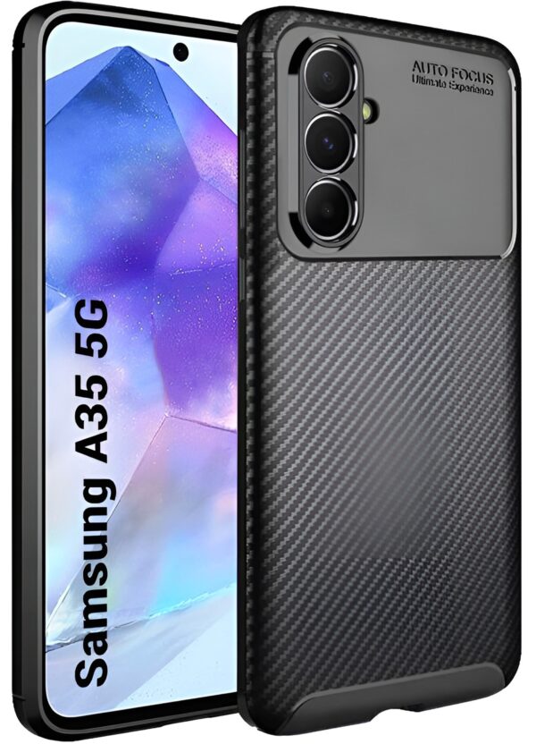 Techsuit Samsung Galaxy A05s CarbonFiber Θήκη Σιλικόνης TPU - Black Techsuit Samsung Galaxy A05s CarbonFiber Θήκη Σιλικόνης TPU - Black