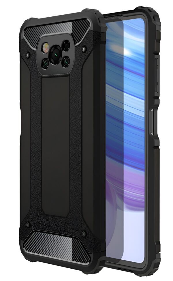 Techsuit Xiaomi Poco X3 / X3 NFC / X3 Pro Hybrid Armor Θήκη Σκληρή - Black