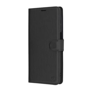 Techsuit Xiaomi Redmi 14C 4G / Poco C75 Leather Folio Θήκη Βιβλίο - Black