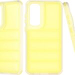 Techsuit Samsung Galaxy A55 5G Wave Shield Θήκη Σιλικόνης - Yellow
