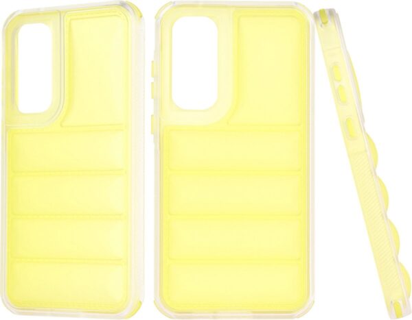 Techsuit Samsung Galaxy A55 5G Wave Shield Θήκη Σιλικόνης - Yellow