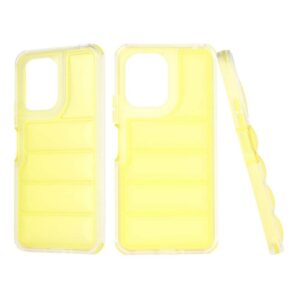 Techsuit Xiaomi Redmi 13 / Poco M6 4G Wave Shield Θήκη Σιλικόνης - Yellow