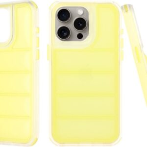 Techsuit iPhone 16 Pro Wave Shield Θήκη Σιλικόνης - Yellow