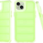 Techsuit iPhone 15 Wave Shield Θήκη Σιλικόνης - Green