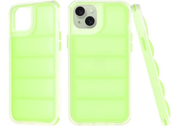 Techsuit iPhone 15 Wave Shield Θήκη Σιλικόνης - Green