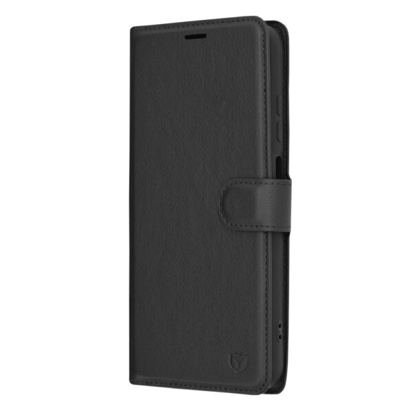Techsuit Samsung Galaxy A55 5G Leather Folio Θήκη Βιβλίο - Black