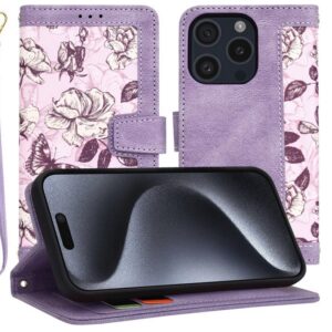 Techsuit iPhone 16 Pro Flipcraft Θήκη Βιβλίο - Mysterious Purple