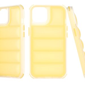 Techsuit iPhone 14 Wave Shield Θήκη Σιλικόνης - Yellow
