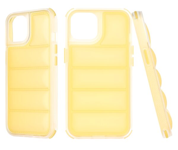 Techsuit iPhone 14 Wave Shield Θήκη Σιλικόνης - Yellow