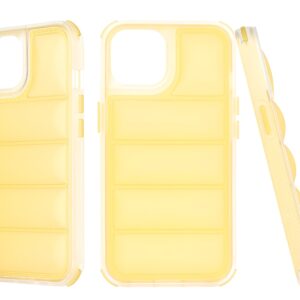 Techsuit iPhone 15 Wave Shield Θήκη Σιλικόνης TPU - Yellow