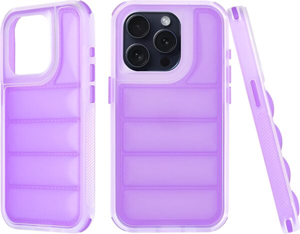 Techsuit iPhone 13 Pro Max Wave Shield Θήκη Σιλικόνης TPU - Violet
