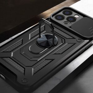 Techsuit iPhone 13 Camshield Series Θήκη Σκληρή - Black
