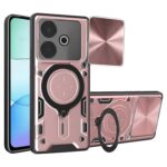 Techsuit Xiaomi Redmi 13 / Poco M6 4G Camguard Pro Θήκη Σκληρή - Rose Gold