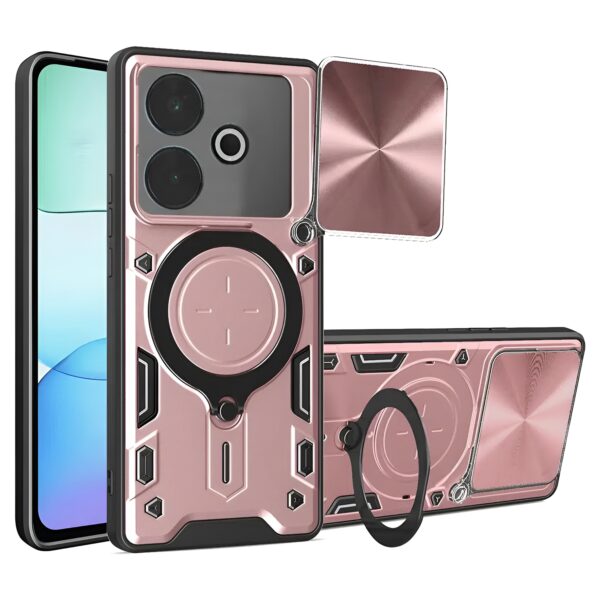 Techsuit Xiaomi Redmi 13 / Poco M6 4G Camguard Pro Θήκη Σκληρή - Rose Gold Techsuit Xiaomi Redmi 13 / Poco M6 4G Camguard Pro Θήκη Σκληρή - Rose Gold
