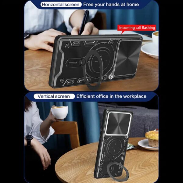 Techsuit Xiaomi Redmi 13 / Poco M6 4G Camguard Pro Θήκη Σκληρή - Rose Gold