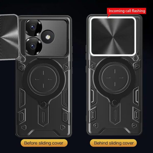 Techsuit Xiaomi Redmi 13 / Poco M6 4G Camguard Pro Θήκη Σκληρή - Rose Gold