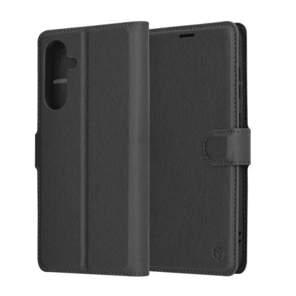 Techsuit Samsung Galaxy A36 5G Leather Folio Θήκη Βιβλίο - Black