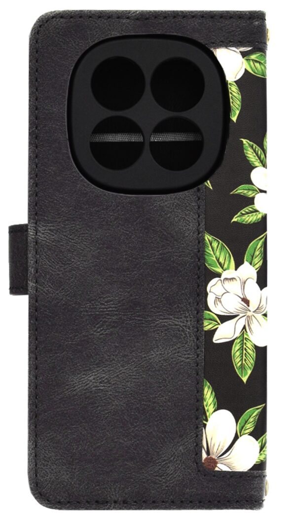 Techsuit Xiaomi Redmi Note 14 Pro 4G Flipcraft Θήκη Βιβλίο - Flowers of the Dawn