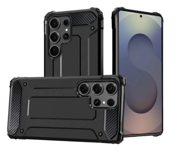 Techsuit Samsung Galaxy S25 5G Hybrid Armor Θήκη Σκληρή - Black