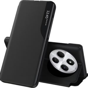 Techsuit Xiaomi Redmi 14C 4G / Poco C75 eFold Series Θήκη Βιβλίο - Black