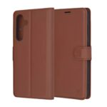 Techsuit Samsung Galaxy A05s Leather Folio Θήκη Βιβλίο - Brown