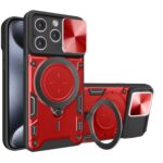 Techsuit iPhone 15 Camguard Pro Θήκη Σκληρή - Red