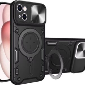 Techsuit iPhone 15 Camguard Pro Θήκη Σκληρή - Black