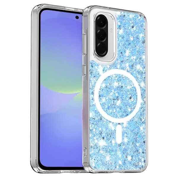 Techsuit Samsung Galaxy A36 5G / A56 5G Sparkly Glitter Θήκη Σκληρή - Blue