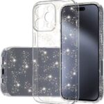 Techsuit iPhone 16 Pro Sparkleskin Series Θήκη Σιλικόνης Διάφανη - Glitter
