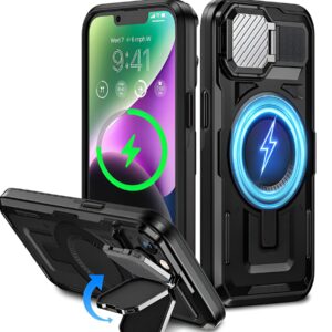 Techsuit iPhone 16 MagSafe CamVault Θήκη Σκληρή - Black