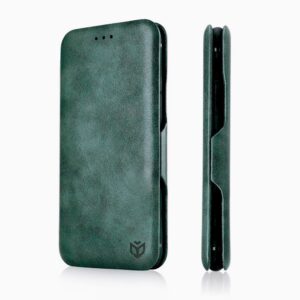 Techsuit Samsung Galaxy S25 Ultra 5G Safe Wallet Plus Θήκη Βιβλίο - Green