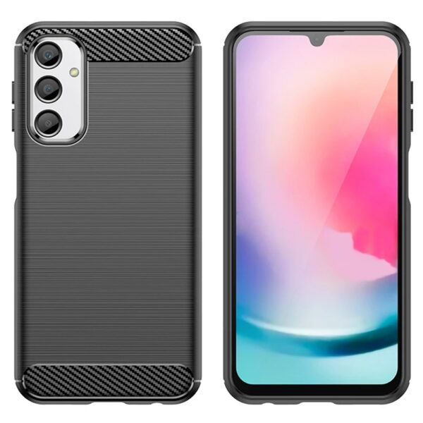 Techsuit Samsung Galaxy A05s Carbon Θήκη Σιλικόνης TPU - Black Techsuit Samsung Galaxy A05s Carbon Θήκη Σιλικόνης TPU - Black