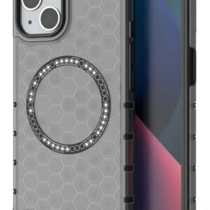 Techsuit iPhone 14 MagSafe Honeycomb Shield Σκληρή Θήκη - Black