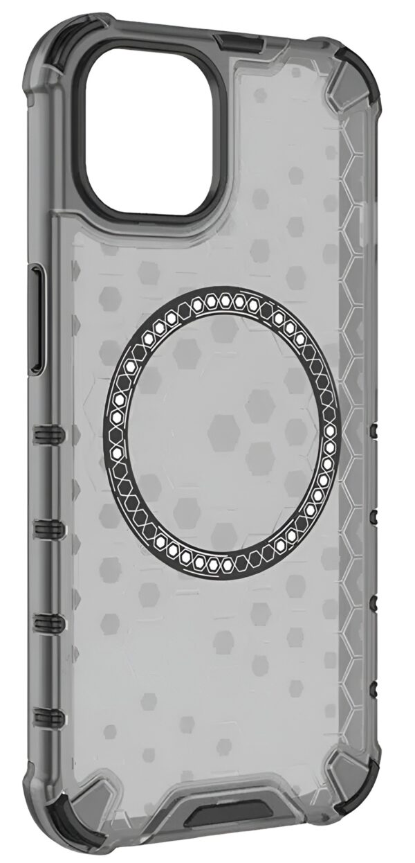 Techsuit iPhone 14 MagSafe Honeycomb Shield Σκληρή Θήκη - Black