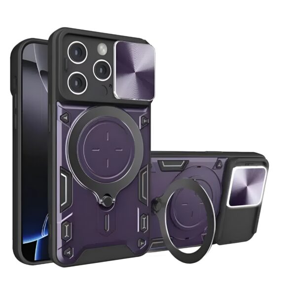 Techsuit iPhone 16 Pro Camguard Pro Θήκη Σκληρή - Purple