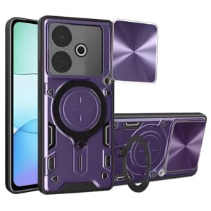 Techsuit Xiaomi Redmi 13 / Poco M6 4G Camguard Pro Θήκη Σκληρή - Purple