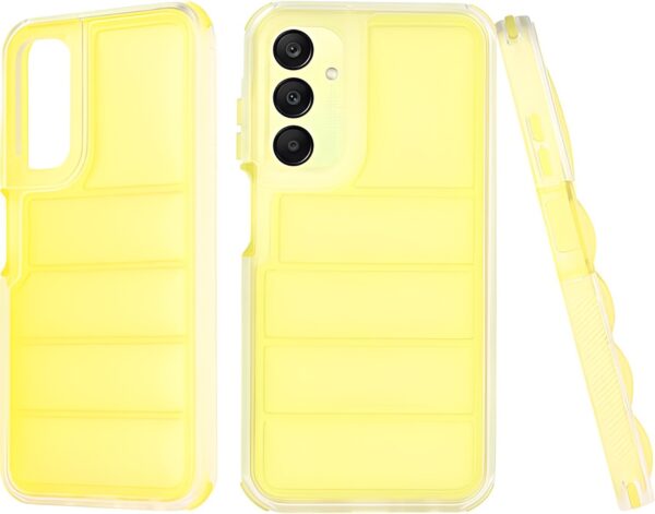 Techsuit Samsung Galaxy S24 FE Wave Shield Θήκη Σιλικόνης - Yellow