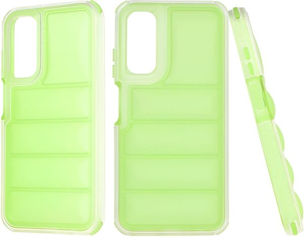 Techsuit Samsung Galaxy S24 FE Wave Shield Θήκη Σιλικόνης - Green